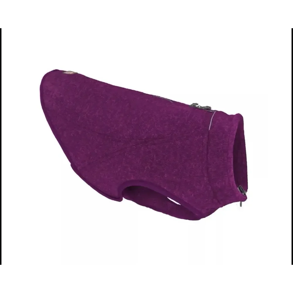 Kurgo K9 Core Dog Sweater M Heather Violet NWT Fleece Jacket Harness Access New
